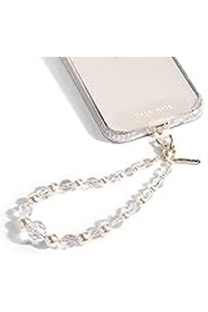 Case-Mate Telefoon Charm w/Kralen Parels & Kristallen | Afneembare Anti-Diefstal Telefoon Strap |Handsfree iPhone Polsband voor Vrouwen | Telefoon Ketting Polsband voor Apple Samsung Google Pixel &