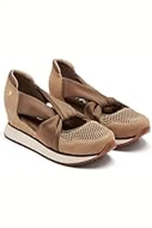 Gioseppo Open schoenen van leer met sleehak en Raffia Darlington, , 37 EU
