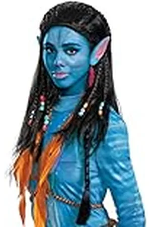Disguise Neytiri Damespruik, officiële Disney Avatar Way of The Water Adult kostuum accessoires voor volwassenen, Neytiri, eenheidsmaat