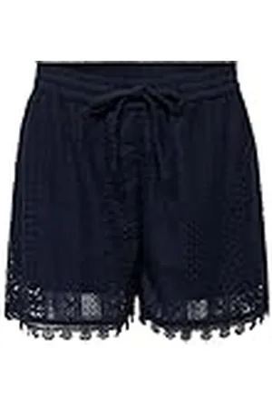 ONLY Dames Onlhelena String Lace WVN Shorts van kant, , XS
