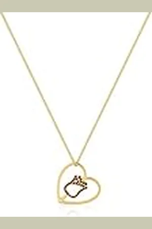 Couture Hanger Disney The Beauty and the Beest Hart van sterling zilver en verguld