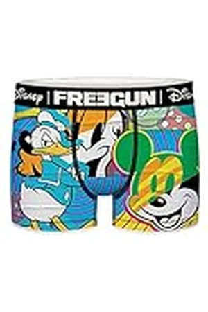 Freegun Boxershort voor kinderen, Disney, calecon voor jongens, stretch, antislip grip, , 6-8 Jaar