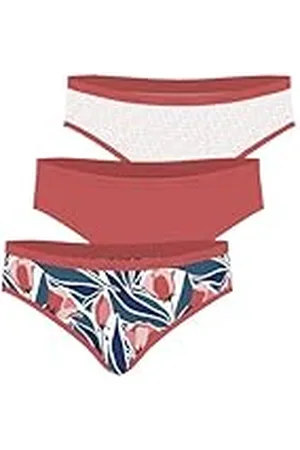 ATHENA Ecopack, set van 3 damesslips, lingerie, , M