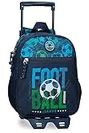 Roll Road Joumma GOL Schoolrugzak met trolley, , 23 x 28 x 10 cm, polyester, 6,44 l, , Eén maat, schoolrugzak met trolley