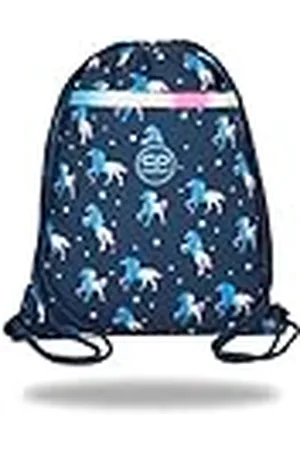 Coolpack Unisex kinderen groen eenhoorn sporttas met trekkoord, , , Einheitsgröße
