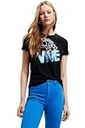 Desigual T-shirt met korte mouwen voor dames, , XL