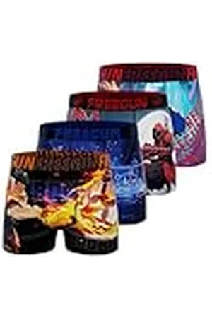 Freegun Herenboxershorts, comfortabel, ademend, ademend mesh (4 stuks), , XL