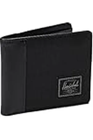 Herschel Hank Portemonnee, Zwart Tonal, , One Size, Klassiek