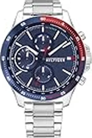Tommy Hilfiger Mens multi wijzerplaat quartz horloge bank, , Eén maat, 1791718-AMZUK