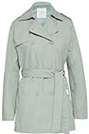 QS by s.Oliver Trenchcoat – casual korte trench met ceintuur voor eenvoudige styling, , L