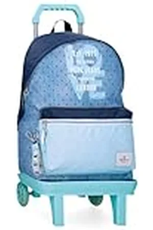 Pepe Jeans Noni Denim schoolrugzak met trolley, draagbaar, 39,6 cm, , 31 x 42 x 17,5 cm, van Joumma Bags, , Eén maat, schoolrugzak met trolley