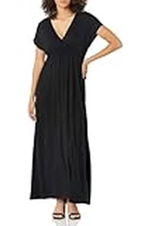 Amazon Maxi-jurk met taille voor dames (verkrijgbaar in grote maten), , S