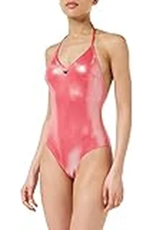 Emporio Armani Dames Emporio Armani Dot Foil Lycra eendelig zwempak, koraal, L, , L