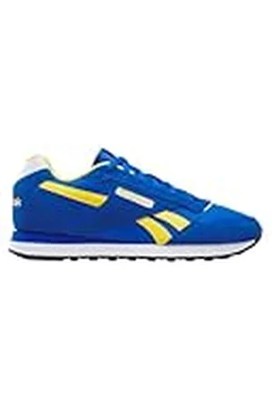 Reebok Uniseks Glide sneakers, Optimum Blue/GOLDEN Haze/White, 42,5 EU, , 42.5 EU
