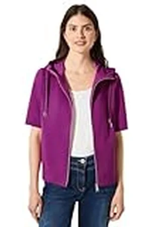 CECIL Sweatjack met korte mouwen, , XL