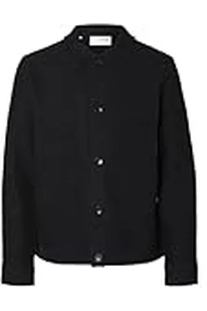 SELECTED Heren Slhnealy Ls Knit Shirt Jacket Noos Vest Vest, , XXL