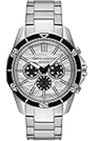 Armani Exchange Heren analoog kwartshorloge met roestvrij stalen armband AX1969