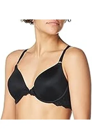 Maidenform One Fab Fit Full Coverage T-shirt voor dames, licht gevoerde racerback-beha, Zwart, 70D
