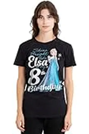 Disney Mandarin creative ltd Frozen Bright Like Elsa 8e verjaardag dames T-shirt, , XX-Large, , XXL