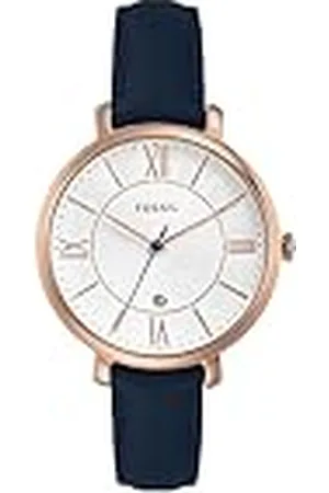 Fossil ES3988 Analoog kwartshorloge voor dames, met leren armband, , standard size, jacqueline