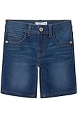 NAME IT Jongens Nkmsilas Slim L DNM Shorts 3339-Is Tb, , 134