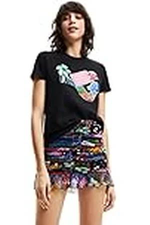 Desigual T-shirt met korte mouwen voor dames, , S