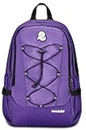 Invicta Act Smart Plain kantoorrugzak, violet, dubbel vak met pc-tas, drinkfles, tas met organizer, tailleriem, borstbanden en volumeregelaar, werk, school, reizen, , Eén maat, Rugzak