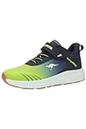 KangaROOS KB-rida Ev, uniseks gymschoenen voor kinderen en jongens, dark navy lime, 31 EU