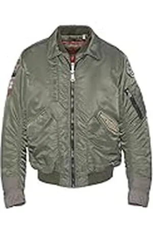 Schott NYC 210VINTRS Jacket Sage Kaki S, , S