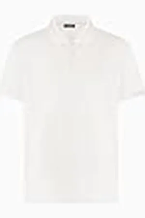 Emporio Armani Man Satijn Label Polo Strandkleding XL, , XL