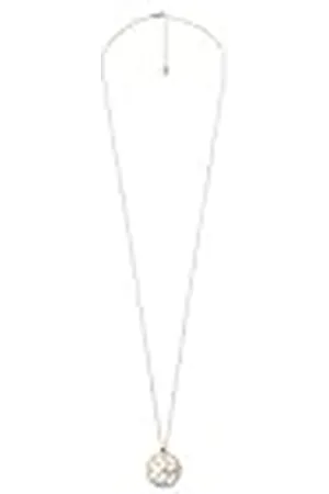 Fossil Dames gouden tint roestvrij stalen ketting, JF04864710, Eén maat, Roestvrij staal, Geen edelsteen