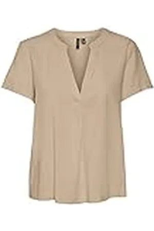 VERO MODA Vmmymilo Ss WVN Ga Top voor dames, , S