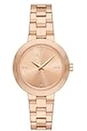 Armani Exchange Dames analoog kwartshorloge met roestvrij stalen armband AX5177