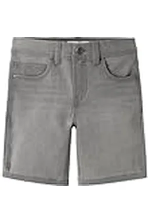 NAME IT Jongens Nkmsilas Slim L DNM Shorts 3339-Is Tb, , 116