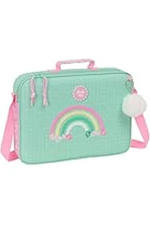 Safta Glowlab Amazing Schooltas, aktetas, schoudertas, comfortabel en veelzijdig, kwaliteit en duurzaamheid, 38 x 6 x 28 cm, Meerkleurig, M, Casual