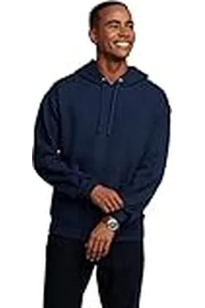 Fruit Of The Loom Eversoft fleece hoodies voor heren, vochtafvoerend en ademend, pullover met capuchon, M