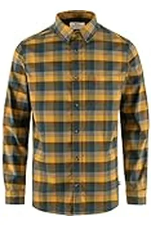 Fjällräven Fjallraven Heren Lapland Stretch Flanellen Shirt M, Laurel Groen-Mountain Blauw, XL, , XL