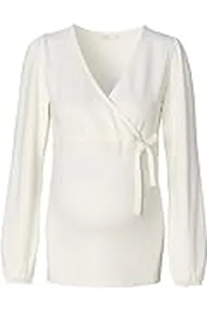Noppies Maternity Keet Nursing Wrap Top T-shirt met lange mouwen voor dames, , XL