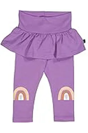 Green Cotton Snail Skirt Leggings voor babymeisjes, , 62 cm