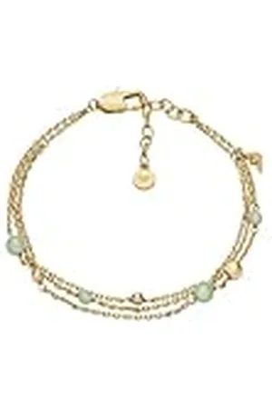 Emporio Armani Dames gouden tint messing armband, EGS3226710, Eine Grösse, Messing, Geen edelsteen