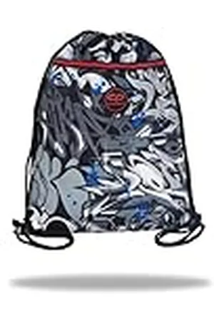Coolpack Green Street Art, sporttas met trekkoord, uniseks, kinderen, eenheidsmaat, Meerkleurig, Eén maat