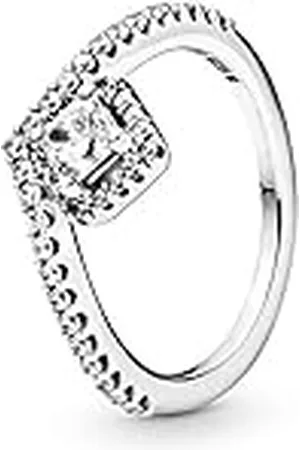 PANDORA Damen-Jahrestag Statement Ring 925 Sterlingsilber mit 