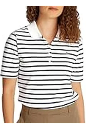 Tommy Hilfiger Dames 1985 REG PIQUE POLO SS WW0WW43224, Blauw, S, , S