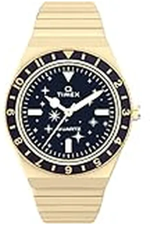 Timex Analoog dameshorloge met roestvrijstalen armband Q Celestial, , armband
