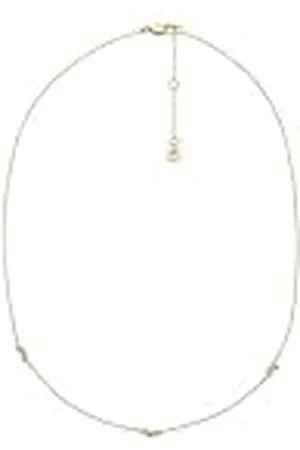 Fossil Ellis dames gouden tint messing ketting, JA7287710, Eén maat, Messing, Geen edelsteen