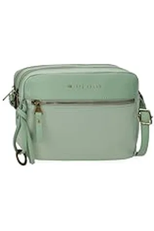 Pepe Jeans Morgan schoudertas met twee vakken, , 24 x 16 x 9 cm, polyester met details van kunstleer van Joumma Bags, , Eén maat, Schoudertas met twee vakken