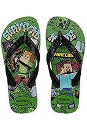 Havaianas Minecraft-flipflop voor kinderen, strobeige, 29-30 EU