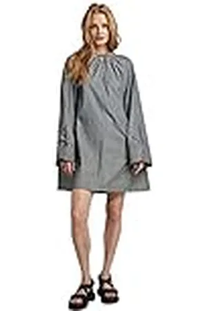 G-Star RAW Dames Effortless Sniper Long Sleeve Casual Jurk, Meerkleurig (Rinsed Deck Stripe D322-D850), M, , M