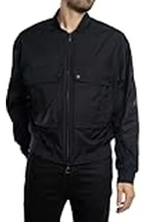 Armani Exchange Heren Blue Edition, logo patch blouson jack, , S, , S