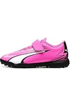 PUMA Ultra Play TT V JR Voetbalschoen, Poison Roze Wit Zwart, 5.5 UK, Poison Pink Wit Zwart, 38.5 EU